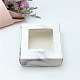 Cajas de joyería de cartón de papel de patrón de mármol X-CON-WH0039-08-3