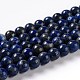 Chapelets de perles en lapis-lazuli naturel X-G-G423-8mm-A-1