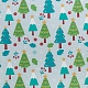 Рождественская тема с принтом из пвх кожаной ткани DIY-WH0158-61C-13-2
