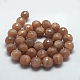 Natural Sunstone Beads Strands G-G213-16mm-30-2