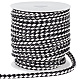Cordones trenzados redondos imitación cuero 10m LC-WH0008-03C-1