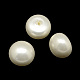 ABS Plastic Imitation Pearl Half Round Beads SACR-Q122-14mm-1