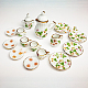 Mini servizi da tè in ceramica BOTT-PW0002-119G-1
