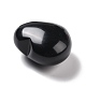 Natural Obsidian Heart Love Stone G-M393-02-3