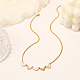 Heart Shell Chain Necklaces AN4728-2-2