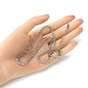 304 collier chaîne de corde en acier inoxydable pour homme femme NJEW-YW0001-19-4