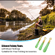 Superfindings 60 pièces 3 flotteurs de pêche en silicone de style AJEW-FH0004-02-6