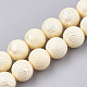 Galvanisieren Sie Muschelperlen-Perlenstränge SHEL-T005-10-M-2