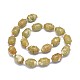 Naturelles perles de jade Xiuyan brins G-F604-17A-2