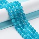 Dyed Natural Malaysia Jade Beads Strands G-G021-02A-02-2