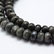 Natural Labradorite Beads Strands G-G665-06-6x4mm-3