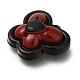 Pendenti in lega a doppio schermo rossi e neri&nbsp;FIND-Z067-01B-04-2
