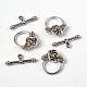 Tibetan Style Toggle Clasps LF0026Y-NF-3