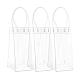 Transparente PVC-Plastiktüte zum Valentinstag mit Griff ABAG-BC0001-20-1