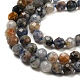 Natural Sodalite Beads Strands G-A097-A12-03-3