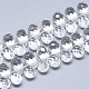 Chapelets de perles de pierre de pastèque en verre G-S357-C01-21-1