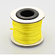 Cordons fil de nylon tressé rond de fabrication de noeuds chinois de macrame rattail NWIR-O001-A-14-1