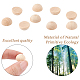 Gorgecraft Unfinished Natural Wood Cabochons WOOD-GF0001-13A-4