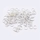 925 Sterling Silver Open Jump Rings, Round Rings, Silver, 9x0.9mm, Inner Diameter: 7mm, about 59pcs/10g