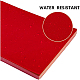 Benecreat 20pcsベルベット（赤）生地粘着性バック粘着フェルトa4シート（21cm x 30cm / 8.3