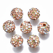 Pave disco бусины RB-T017-04-04