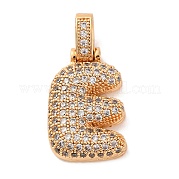 Латунные микро проложить кубического циркония подвески KK-C076-29E-G01