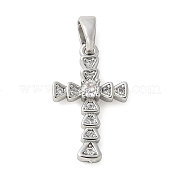 Латунные микро проложить кубического циркония подвески KK-U056-29P