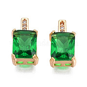 Brass Micro Pave Cubic Zirconia Charms KK-N216-345D
