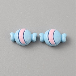 Lebensmittel-Cabochons aus undurchsichtigem Kunstharz&nbsp;RESI-WH0036-11F