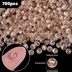 700 pièces galvanoplastie perles de verre&nbsp;EGLA-PA0001-44B-02