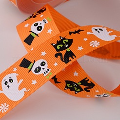 Ruban gros-grain pour l'Halloween&nbsp;SRIB-D057-03