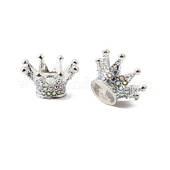 Legierung Strass Krone Perlen&nbsp;FIND-NH0001-19S