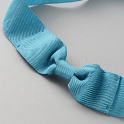 Bandeau extensible en faux daim pour femme avec nœud papillon&nbsp;AJEW-WH0696-082A
