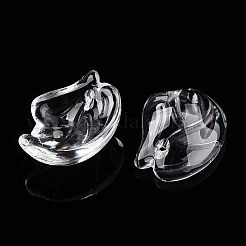 Transparente Blütenblattperlen aus Glas&nbsp;GLAA-N001-22