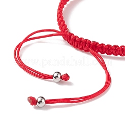 2pcs 2 Stil Harz böser Blick geflochtene Perlenarmbänder Set&nbsp;BJEW-JB08425