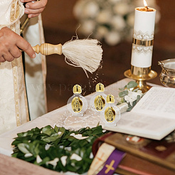 14 Stück leere Weihwasserflaschen aus Glas für religiöse Zwecke&nbsp;CON-DC0001-23A