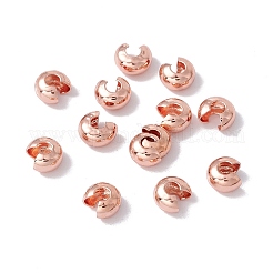 Couvre de perles à écraser en laiton &nbsp;LS-X-KK-P219-05D-RG