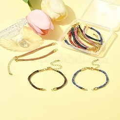 8 Stück 8 Farben Nylonschnur Armbänder&nbsp;MAK-FS0001-05