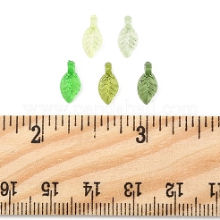 800 Stück 5 Farben transparente Acryl-Anhänger&nbsp;TACR-FS0001-56