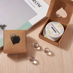 Quadratische Geschenk-Aufbewahrungsboxen aus Kraftpapier&nbsp;CON-CJ0001-14