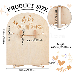 Cadres photo en bois&nbsp;DIY-WH0308-440