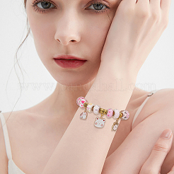 6 pieza de brazalete ajustable de alambre de acero inoxidable 304.&nbsp;MAK-BBC0001-24B-G