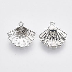 Messing Peg Bails Charms&nbsp;KK-T054-09P-NF