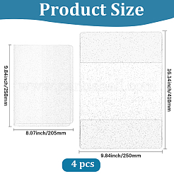 Copertine trasparenti in pvc per libri&nbsp;DIY-GF0013-24C