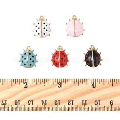 24 Stück 5 Arten Legierung Emaille Anhänger&nbsp;ENAM-FS0002-94