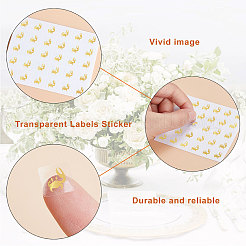 40 feuille de 4 motifs d'autocollants autocollants imperméables en PVC&nbsp;STIC-OC0001-11E