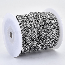 Cadenas de bordillo de acero inoxidable 304 resistentes al deslustre&nbsp;CHS-S001-09A-P