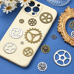 36 Stück 12 Stile Steampunk-Anhänger aus tibetischem Legierungsstil&nbsp;TIBEP-YW0001-89