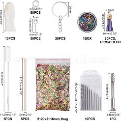 DIY-Schlüsselanhänger-Silikonformen-Bausätze&nbsp;DIY-OC0002-99