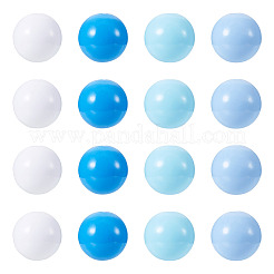 20pcs 4 Farben undurchsichtige Acrylperlen&nbsp;MACR-TA0002-51A